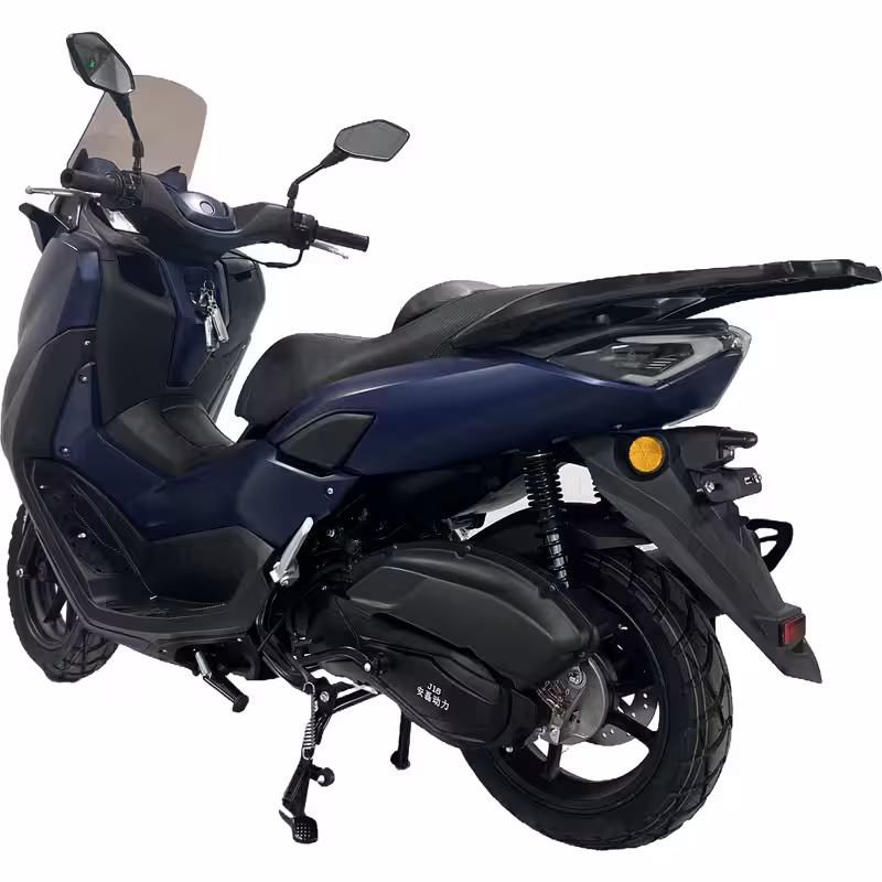 1500cc Gasoline Scooter Front and Rear Disc Brakes 95km/h Max Speed 10L Fuel Tank Dual Start Hydraulic Suspension