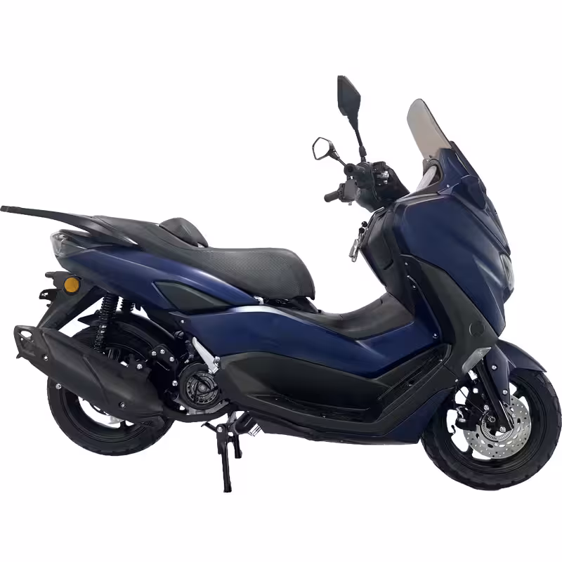 1500cc Gasoline Scooter Front and Rear Disc Brakes 95km/h Max Speed 10L Fuel Tank Dual Start Hydraulic Suspension