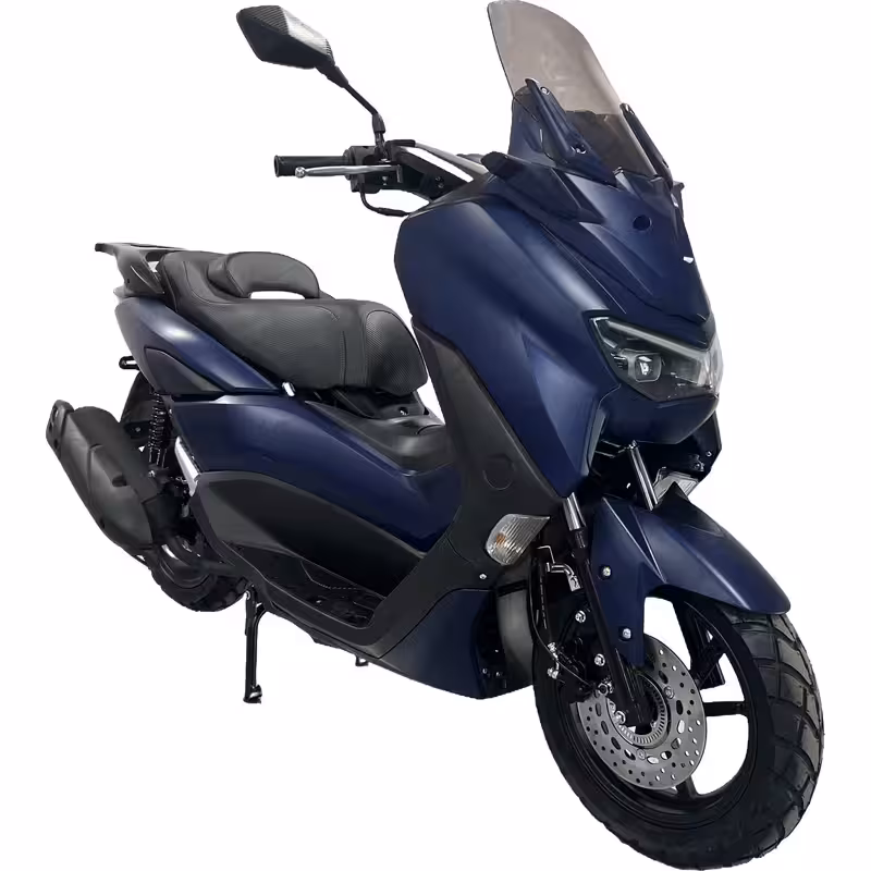 1500cc Gasoline Scooter Front and Rear Disc Brakes 95km/h Max Speed 10L Fuel Tank Dual Start Hydraulic Suspension