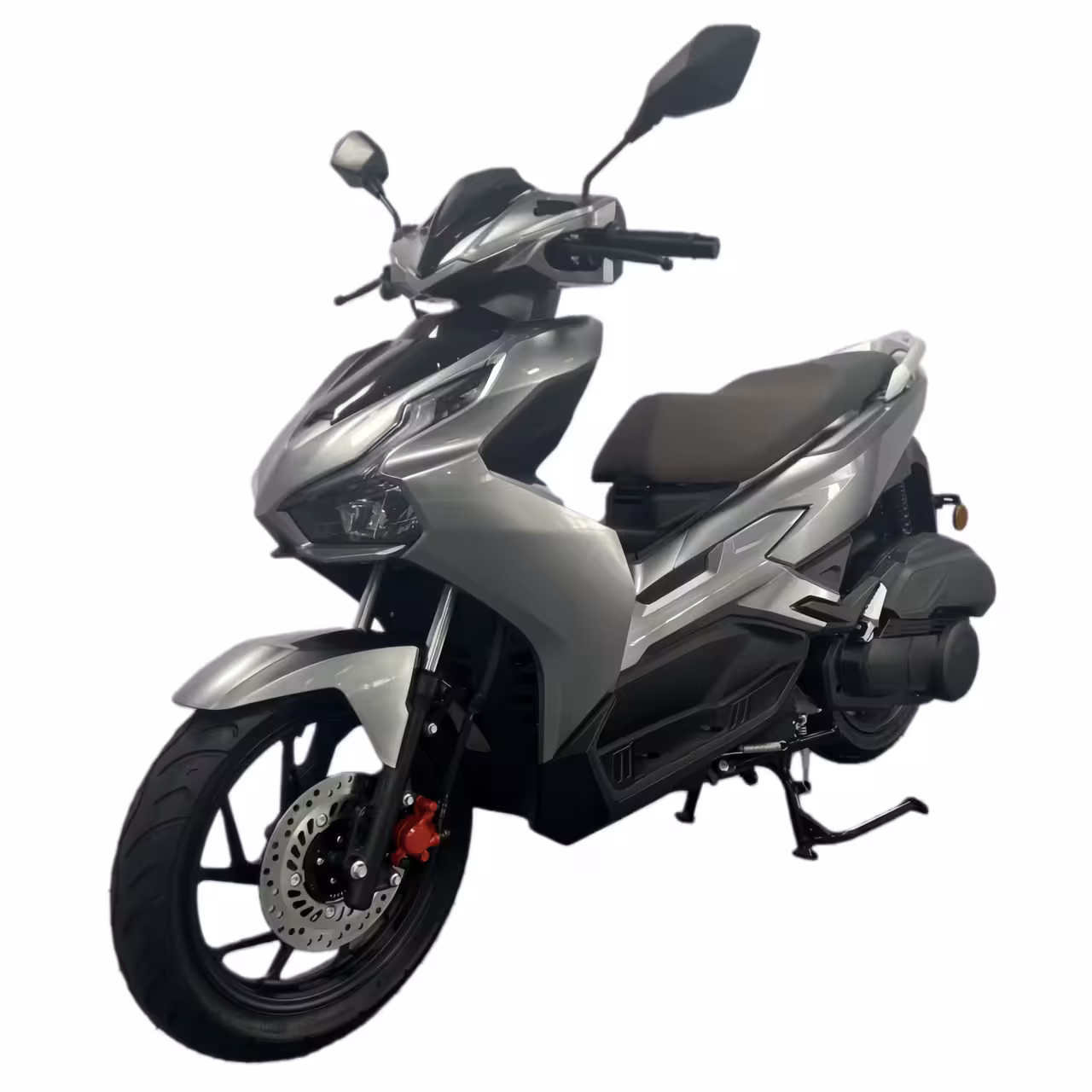 150cc Gasoline Scooter Front and Rear Disc Brakes Hydraulic Suspension Digital Speedometer