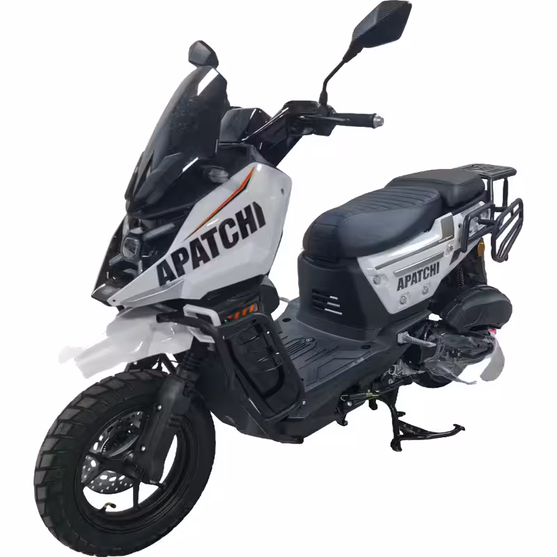 150cc Gasoline Cruiser Motorcycle Front Disc Rear Drum Brakes 85km/h Top Speed 7L Fuel Tank