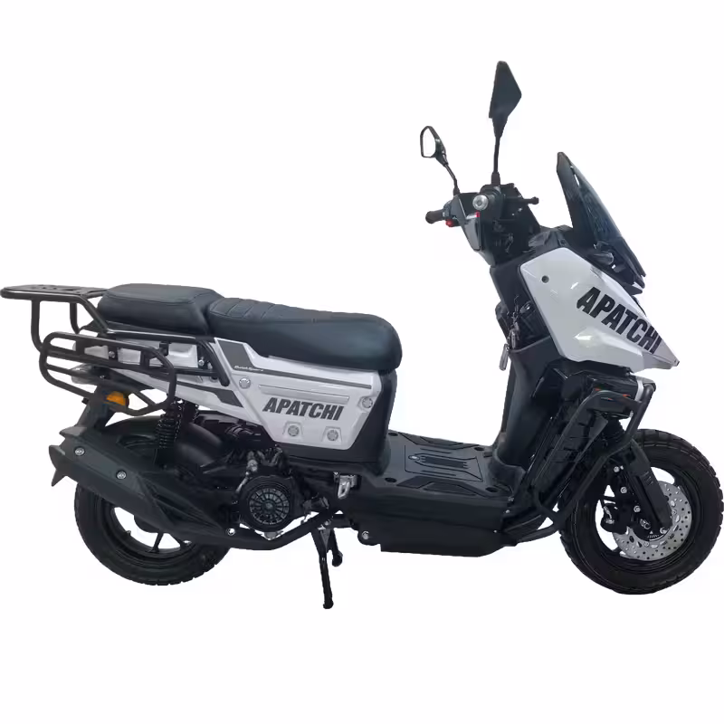 150cc Gasoline Cruiser Motorcycle Front Disc Rear Drum Brakes 85km/h Top Speed 7L Fuel Tank