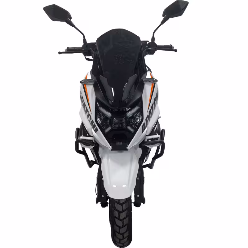 150cc Gasoline Cruiser Motorcycle Front Disc Rear Drum Brakes 85km/h Top Speed 7L Fuel Tank