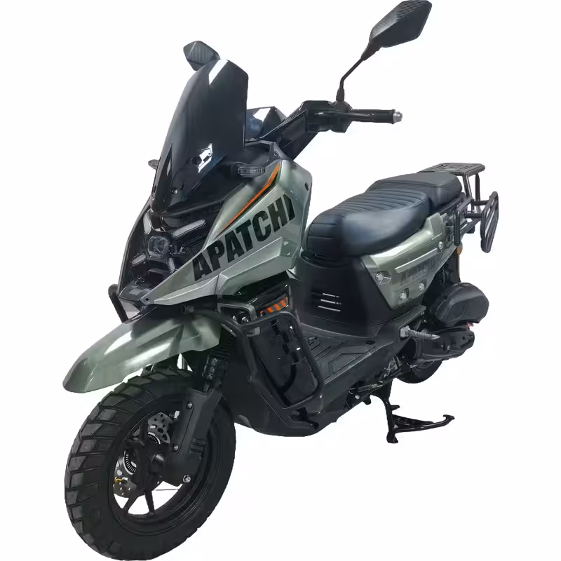 150cc Gasoline Cruiser Motorcycle Front Disc Rear Drum Brakes 85km/h Top Speed 7L Fuel Tank