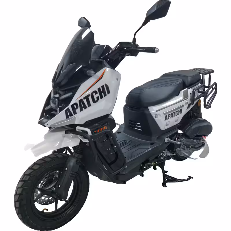 150cc Gasoline Cruiser Motorcycle Front Disc Rear Drum Brakes 85km/h Top Speed 7L Fuel Tank