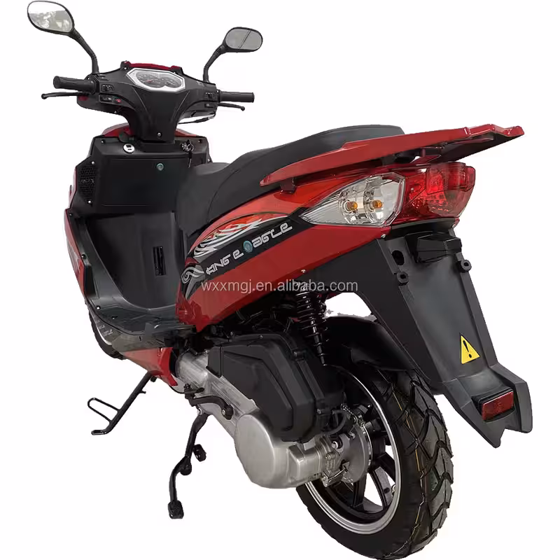 50cc-100cc Gasoline Scooter Air-Cooled CVT Automatic Front Hydraulic Suspension 130/60-13 Tires