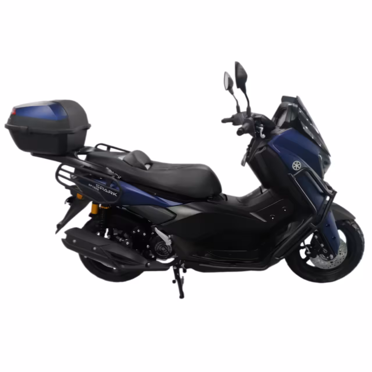 1500cc Gasoline Scooter Dual Disc Brakes Hydraulic Suspension Sporty Design
