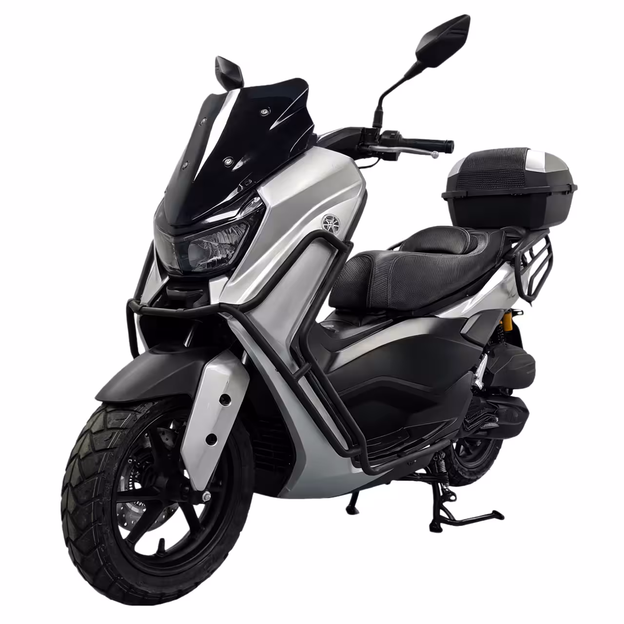 1500cc Gasoline Scooter Dual Disc Brakes Hydraulic Suspension Sporty Design