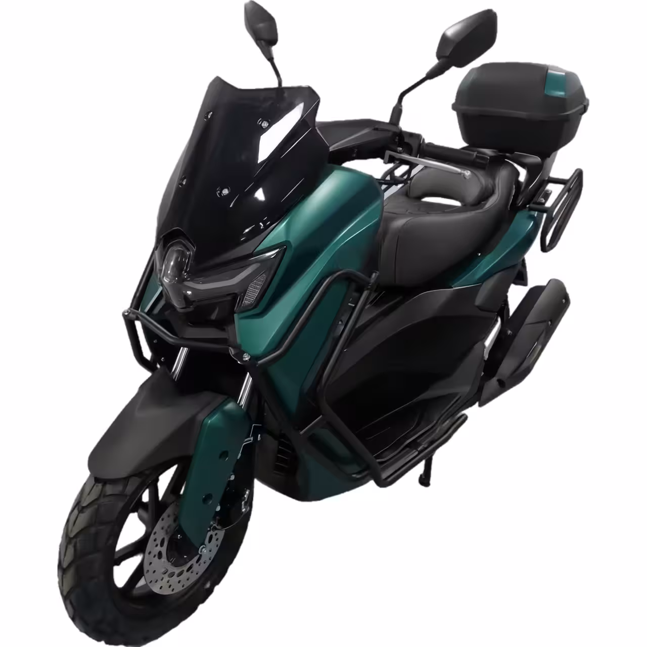 1500cc Gasoline Scooter Dual Disc Brakes Hydraulic Suspension Sporty Design
