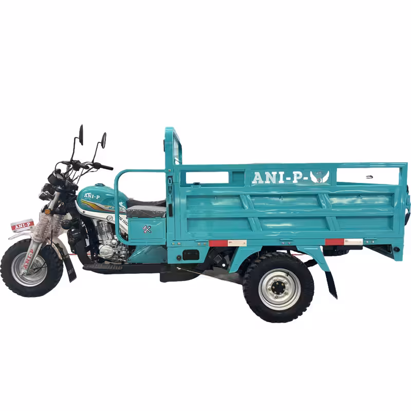 175cc Gasoline Utility Tricycle 175cc Loncin Air-Cooled Front Disc Rear Drum Brakes