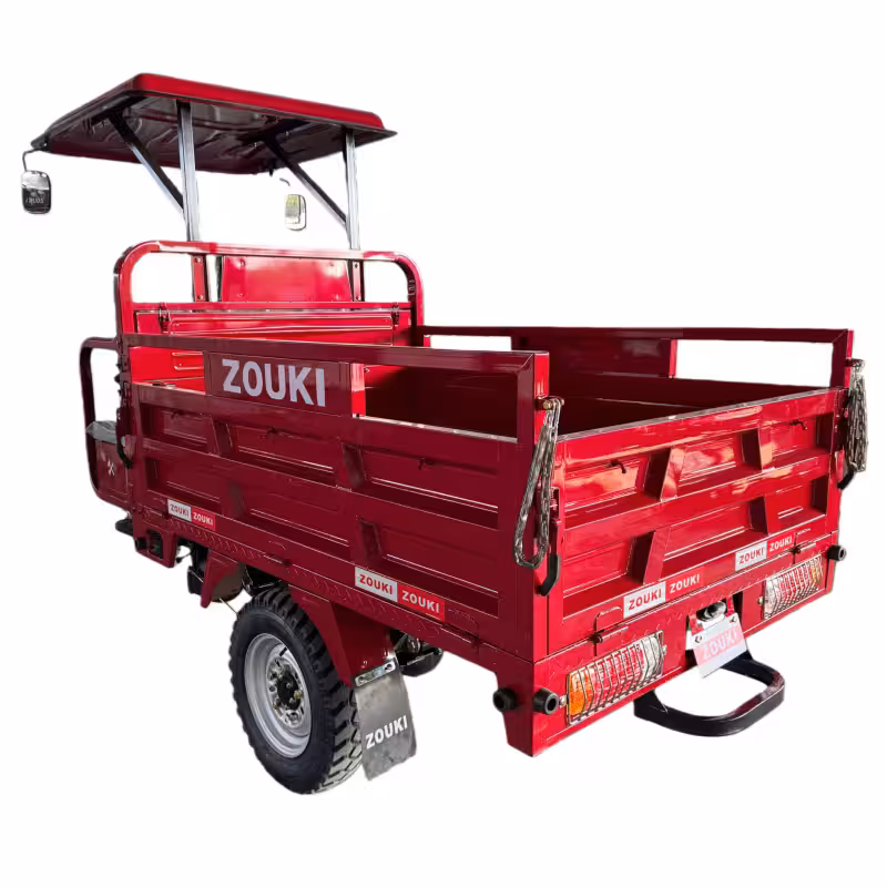 175cc Gasoline Three Wheel Cargo Loncin Reverse Full Shock Absorption