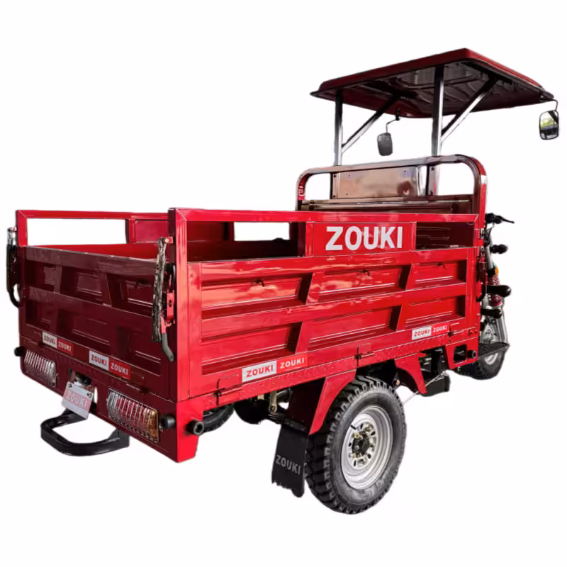 175cc Gasoline Three Wheel Cargo Loncin Reverse Full Shock Absorption