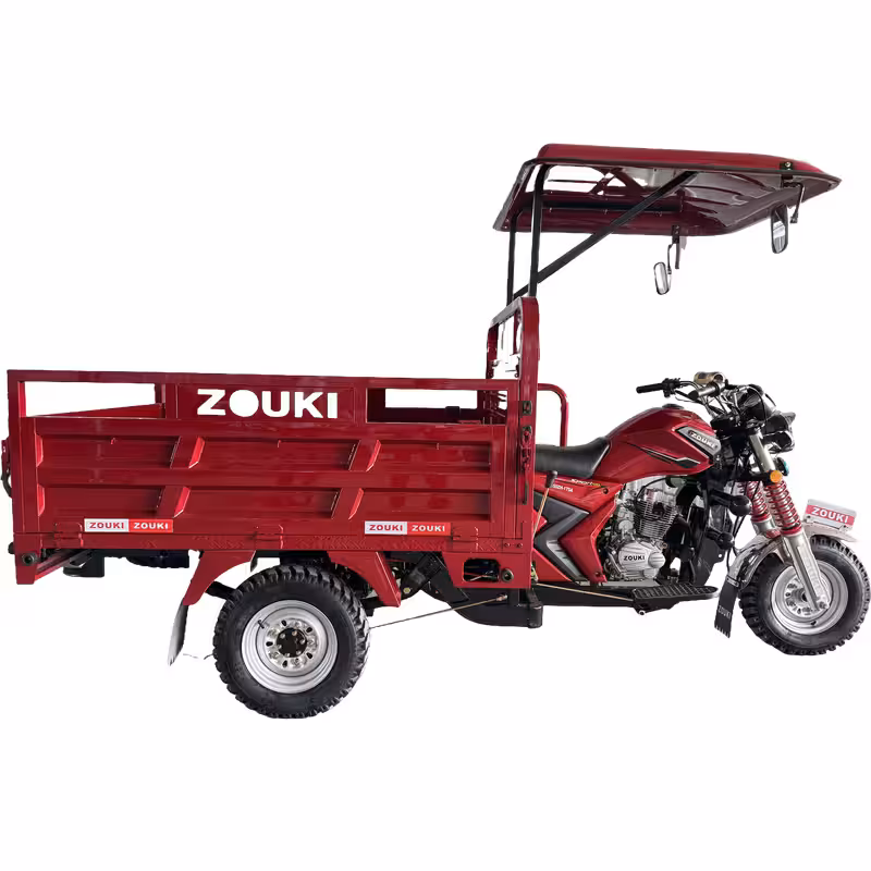 175cc Gasoline Three Wheel Cargo Loncin Reverse Full Shock Absorption