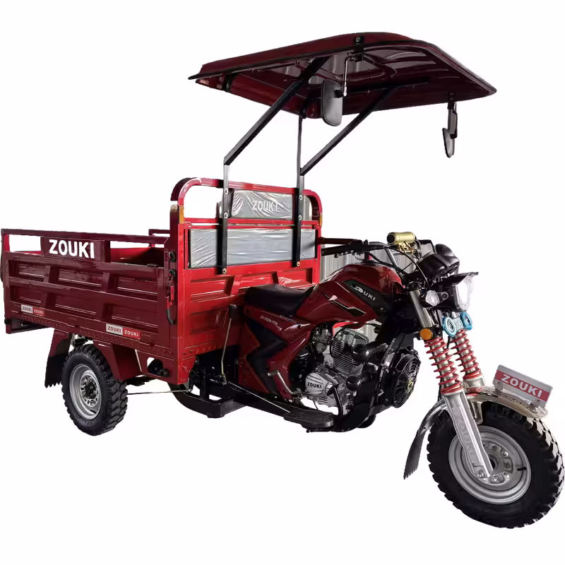 175cc Gasoline Three Wheel Cargo Loncin Reverse Full Shock Absorption