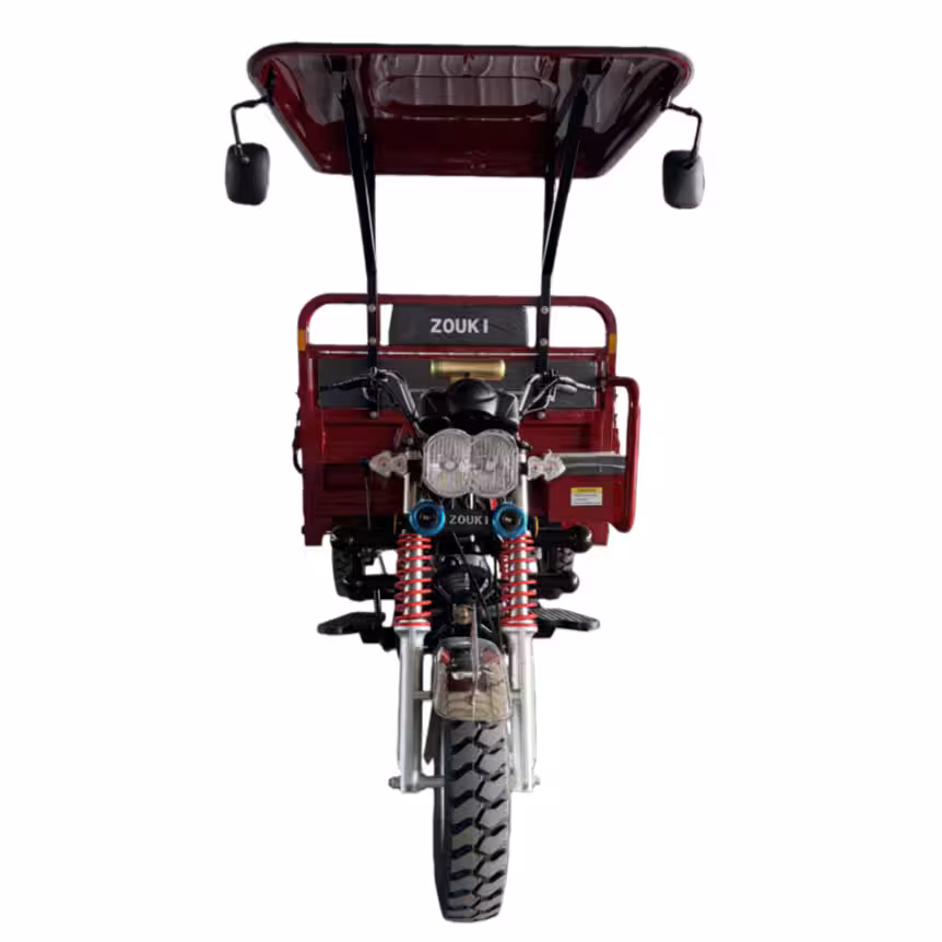 175cc Gasoline Three Wheel Cargo Loncin Reverse Full Shock Absorption