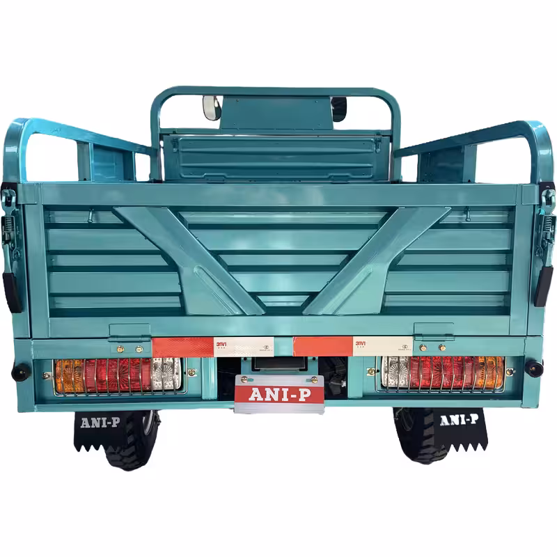 175cc Gasoline Cargo Tricycle Loncin Engine Air-Cooled Reverse Gear Full Suspension Toolbox
