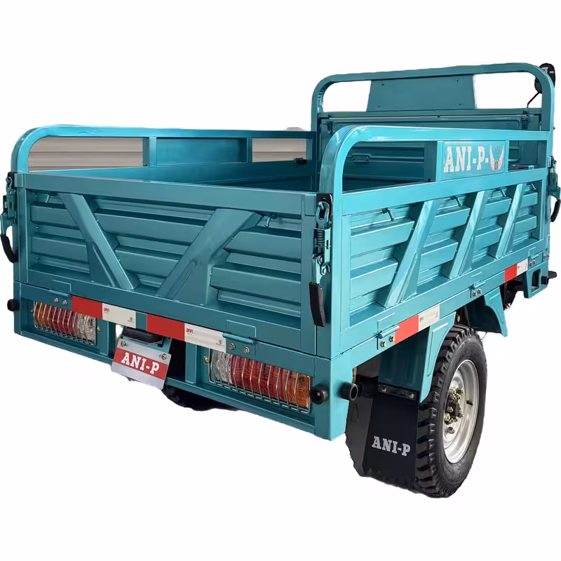 175cc Gasoline Cargo Tricycle Loncin Engine Air-Cooled Reverse Gear Full Suspension Toolbox
