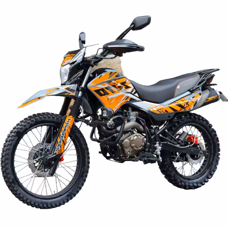 174cc Motorcycle with Air-Cooled Zongshen Engine and Front Disc Rear Drum Brakes