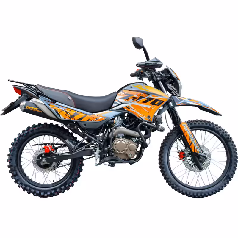 174cc Motorcycle with Air-Cooled Zongshen Engine and Front Disc Rear Drum Brakes
