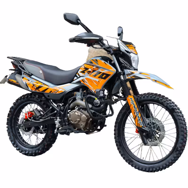 174cc Motorcycle with Air-Cooled Zongshen Engine and Front Disc Rear Drum Brakes