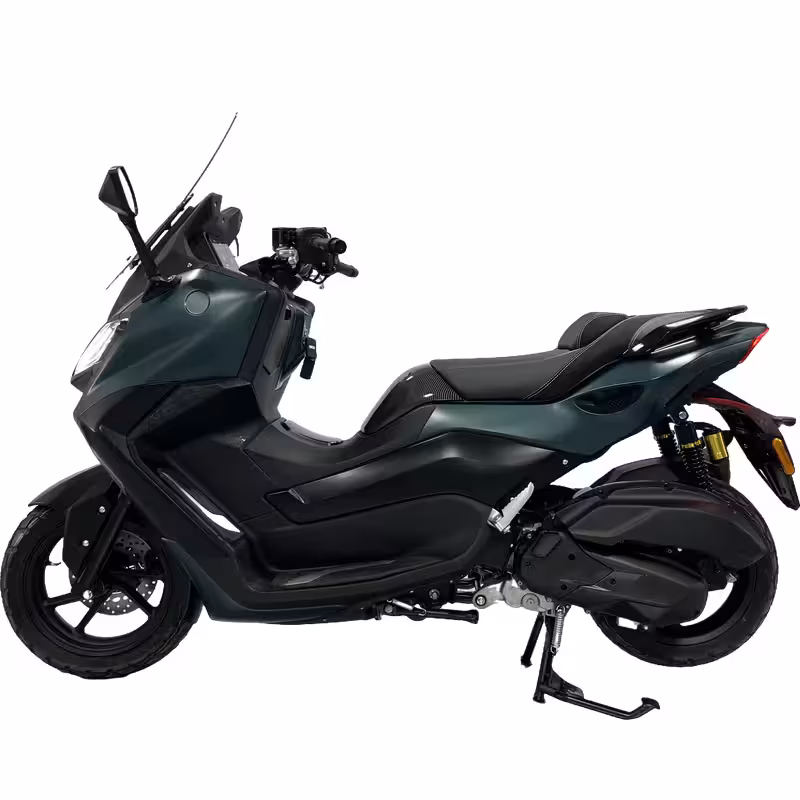 1800cc Gasoline Scooter Front and Rear Disc Brakes Dual Start Hydraulic Suspension Digital Speedometer