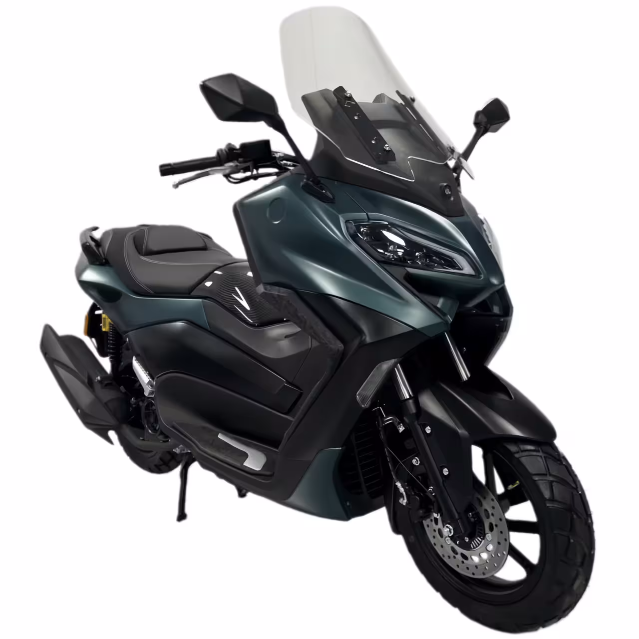 1800cc Gasoline Scooter Front and Rear Disc Brakes Dual Start Hydraulic Suspension Digital Speedometer
