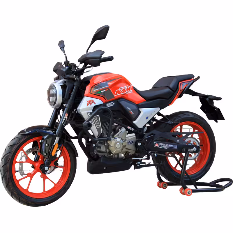 200cc Gasoline Scooter Automatic Belt Drive Single Cylinder CDI Ignition Alloy Wheels