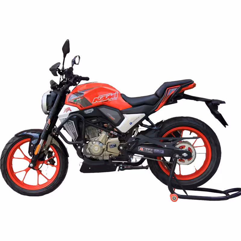 200cc Gasoline Scooter Automatic Belt Drive Single Cylinder CDI Ignition Alloy Wheels