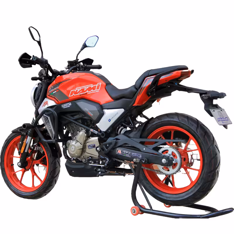 200cc Gasoline Scooter Automatic Belt Drive Single Cylinder CDI Ignition Alloy Wheels