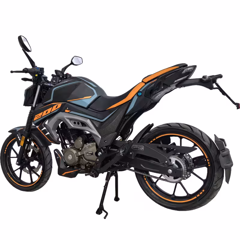 200cc Gasoline Scooter Automatic CVT Transmission Disc Brakes Alloy Wheels