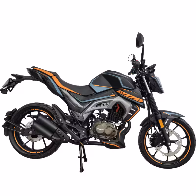 200cc Gasoline Scooter Automatic CVT Transmission Disc Brakes Alloy Wheels