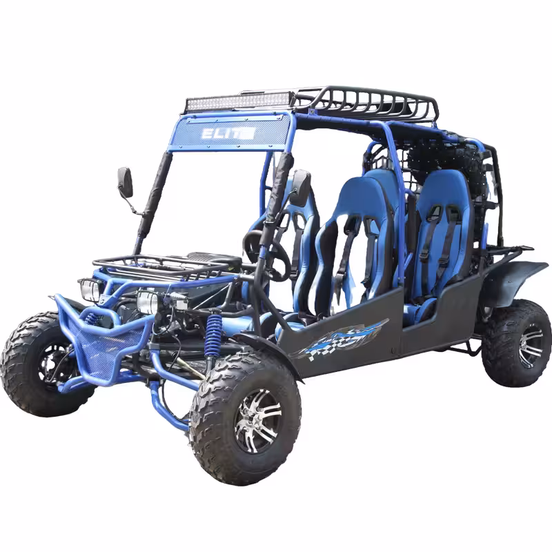 200cc Air-Cooled GY6 Automatic Transmission 4 Seat Gas Powered Go Kart Quad