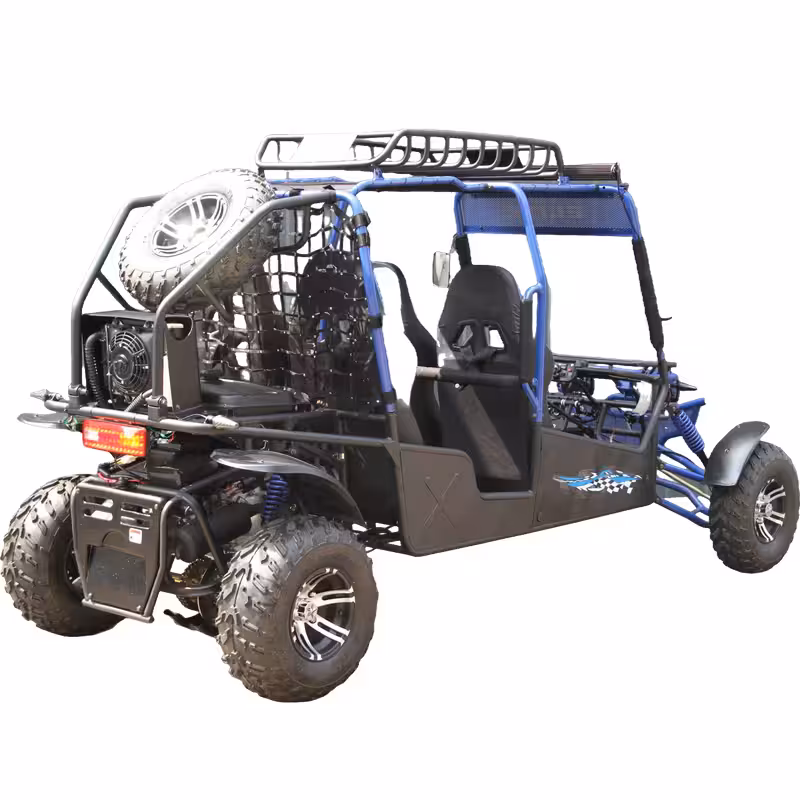 200cc Air-Cooled GY6 Automatic Transmission 4 Seat Gas Powered Go Kart Quad