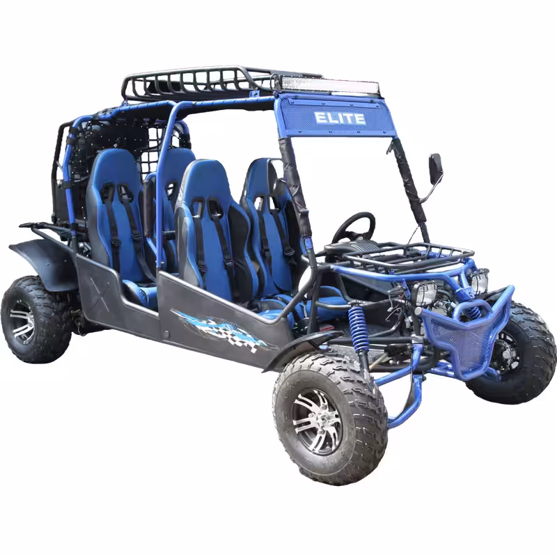 200cc Air-Cooled GY6 Automatic Transmission 4 Seat Gas Powered Go Kart Quad