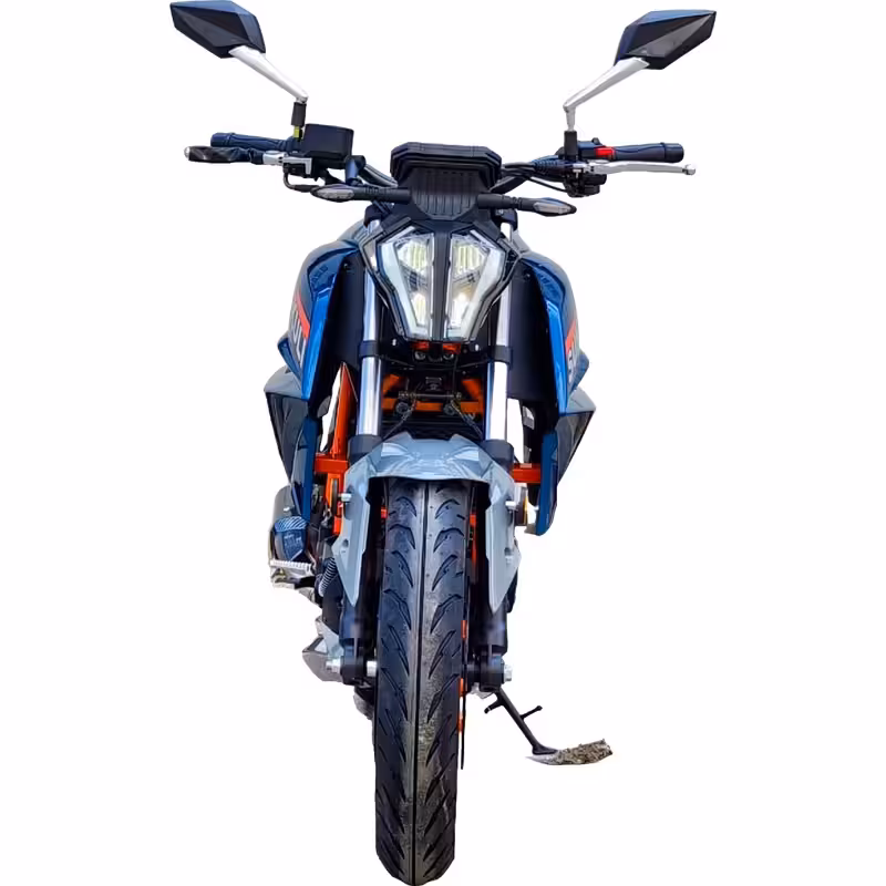 197cc Gasoline Sport Motorcycle Oil-Cooled Engine 6 Speed Manual Front and Rear Disc Brakes 130km/h Top Speed 13L Fuel