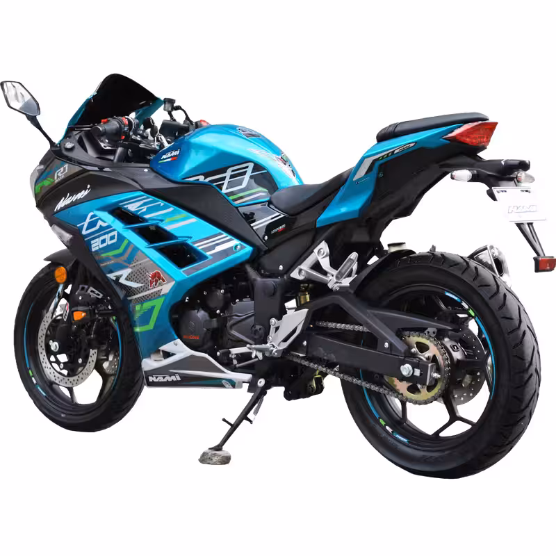 197cc Gasoline Motorcycle Loncin RE200 Oil-Cooled Engine 6 Speed Manual Disc Brakes 140km/h Top Speed 19L Fuel Tank