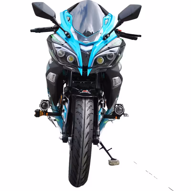 197cc Gasoline Motorcycle Loncin RE200 Oil-Cooled Engine 6 Speed Manual Disc Brakes 140km/h Top Speed 19L Fuel Tank