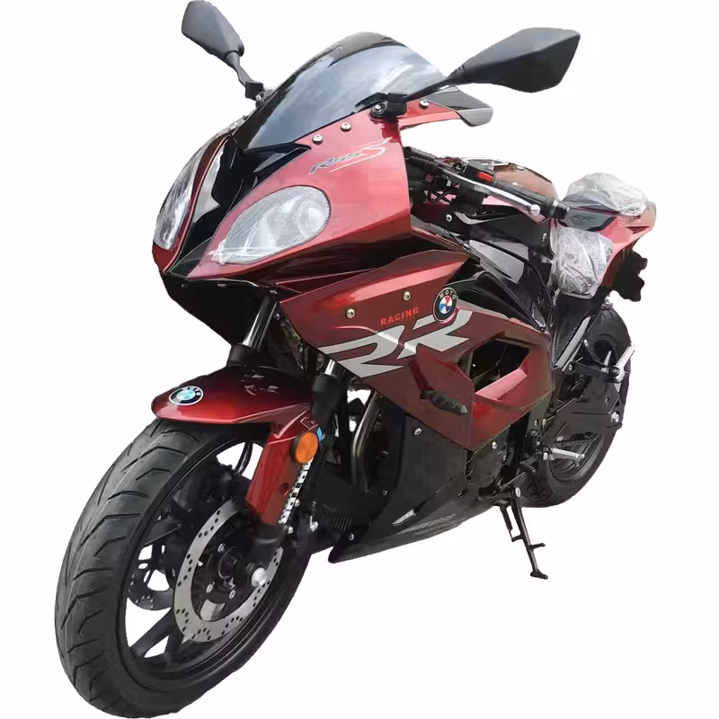 223cc Gasoline Racing Motorcycle Air-Cooled 165FMM EFI Dual Disc Brakes Electric Start