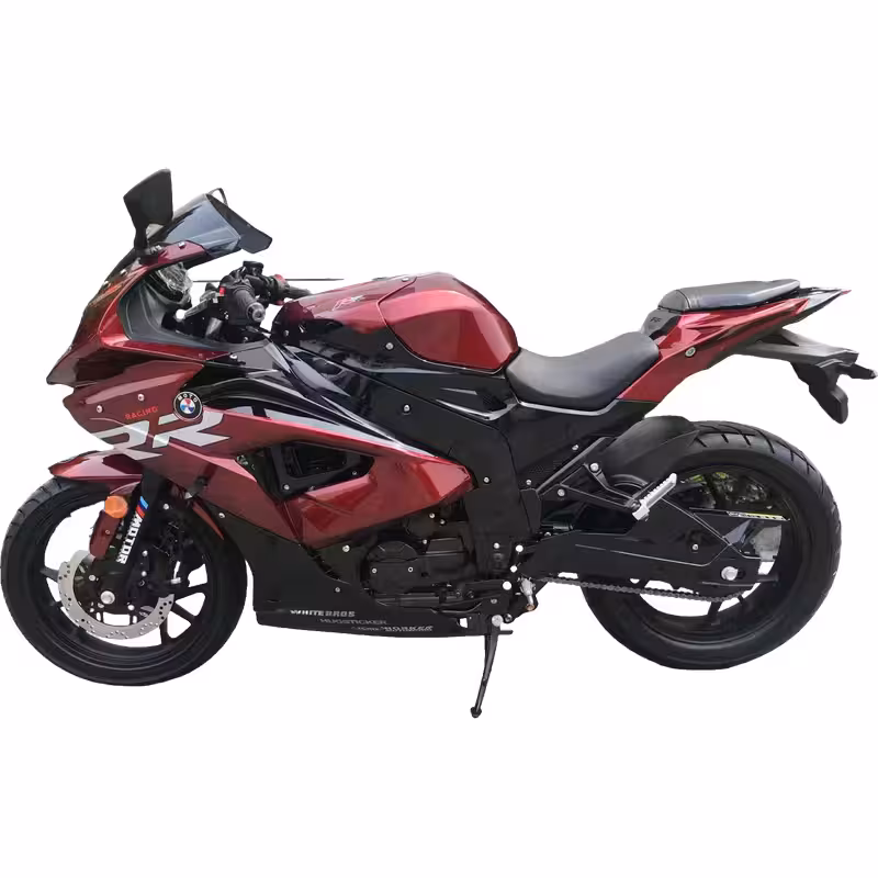 223cc Gasoline Racing Motorcycle Air-Cooled 165FMM EFI Dual Disc Brakes Electric Start