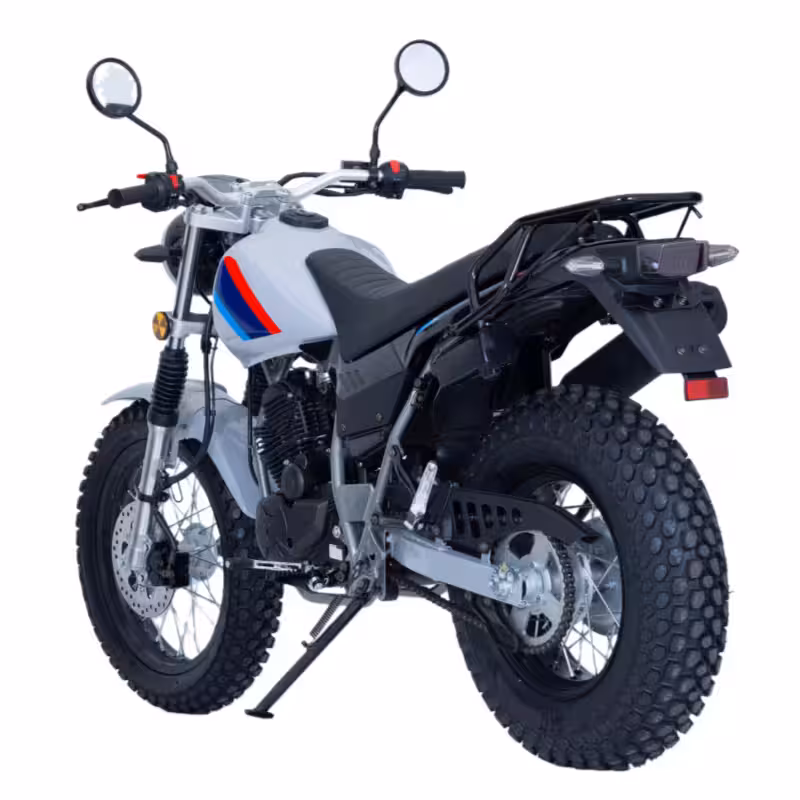 250cc Gasoline Off-Road Motorcycle Front Disc Rear Drum Brakes Manual Clutch Electric Kick Start
