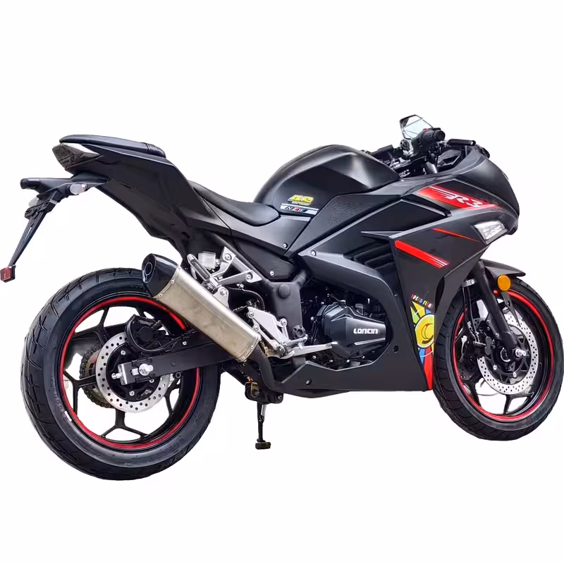 250cc Gasoline Motorcycle Loncin FE250 Engine 140km/h Max Speed 20L Fuel Tank