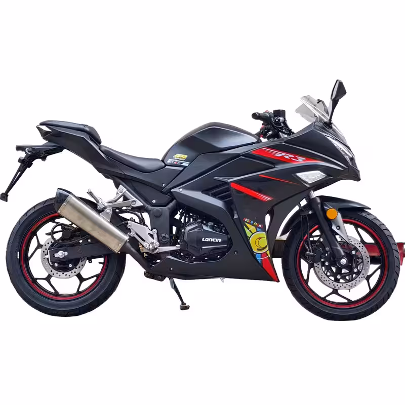 250cc Gasoline Motorcycle Loncin FE250 Engine 140km/h Max Speed 20L Fuel Tank