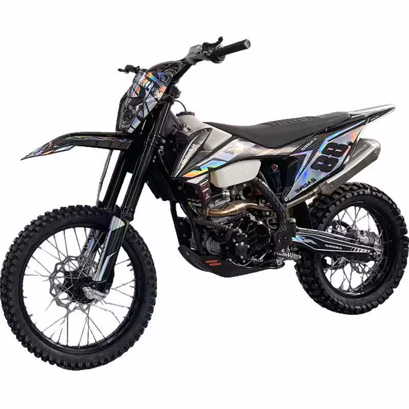 280cc Enduro Motorcycle with Water-Cooled SOHC Engine and Manual Clutch