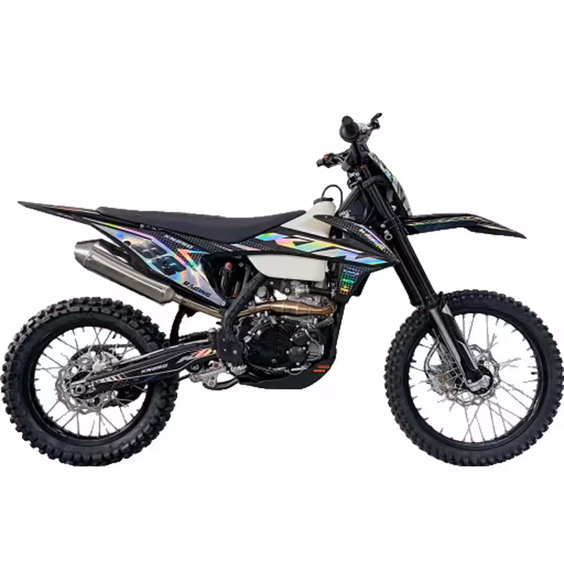280cc Enduro Motorcycle with Water-Cooled SOHC Engine and Manual Clutch