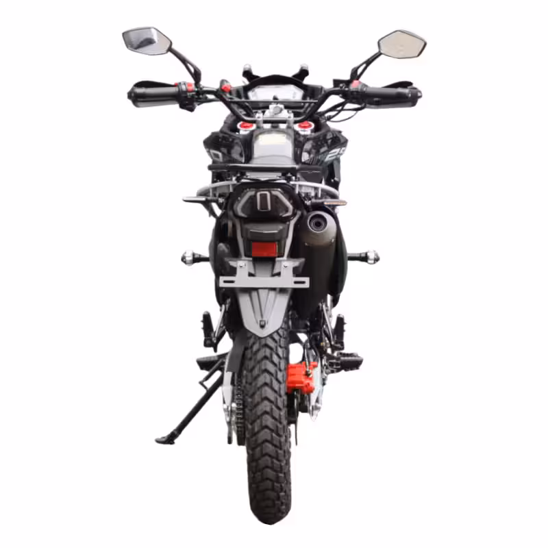 229cc Gasoline Motorcycle 5 Speed Manual Chain Drive Electrical Start Alloy Wheels