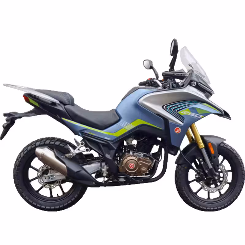 249cc Motorcycle with Oil-Cooled 4-Valve Loncin Engine and Dual Disc Brakes
