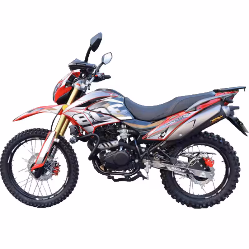 223cc Motorcycle with Balanced Air-Cooled Engine and 102km/h Top Speed