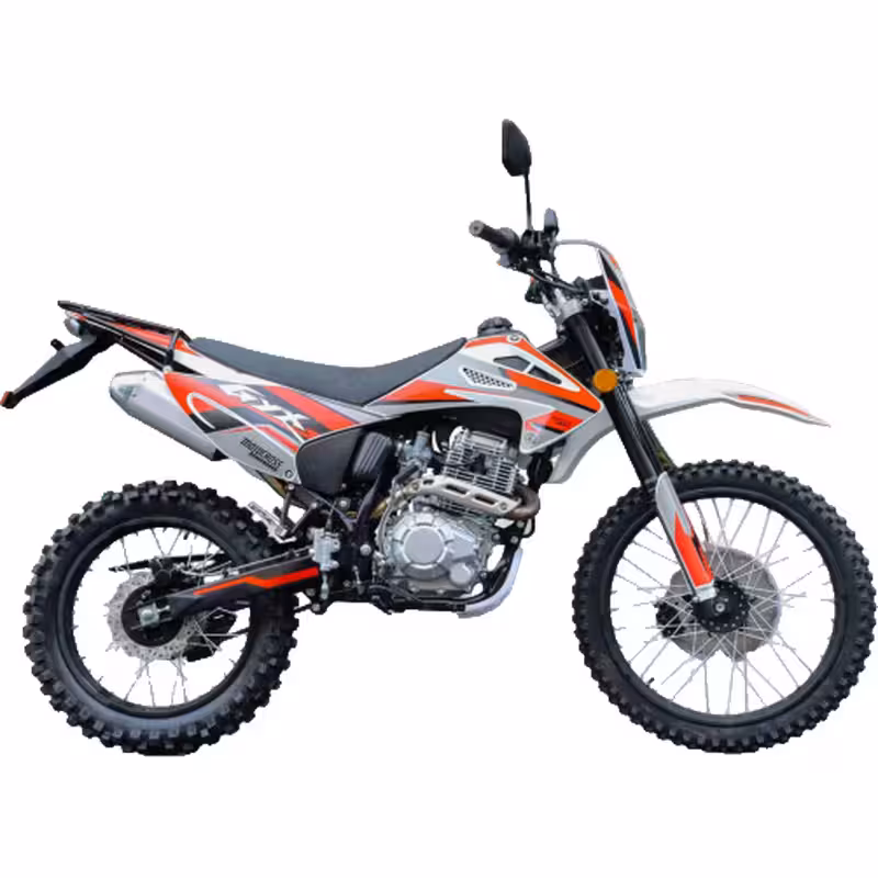 223cc Air-Cooled Motorcycle with 102km/h Top Speed and 11.5L Fuel Tank
