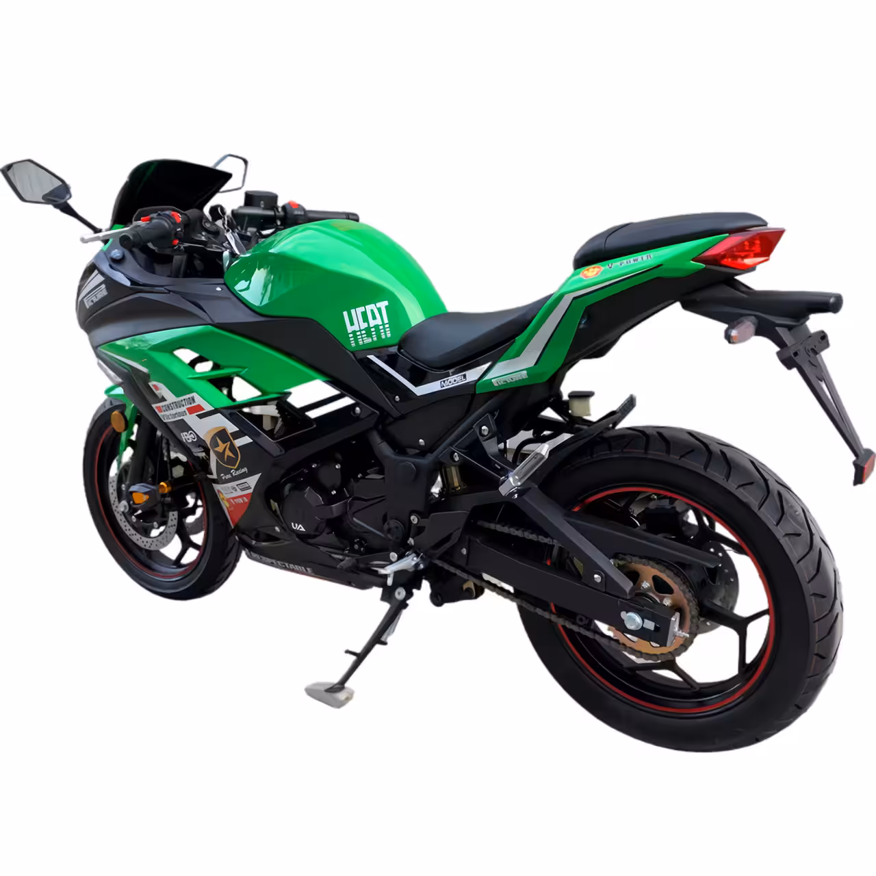 223cc Gasoline Motorcycle Powerful Oil-Cooled Loncin Engine 6 Speed Manual Disc Brakes 140km/h