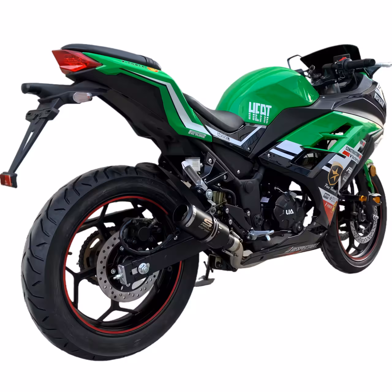223cc Gasoline Motorcycle Powerful Oil-Cooled Loncin Engine 6 Speed Manual Disc Brakes 140km/h
